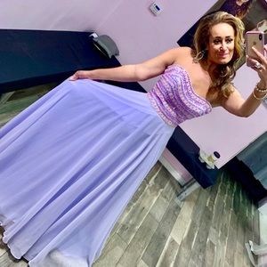 Stunning purple candy gown! NEW WITH TAGS!
